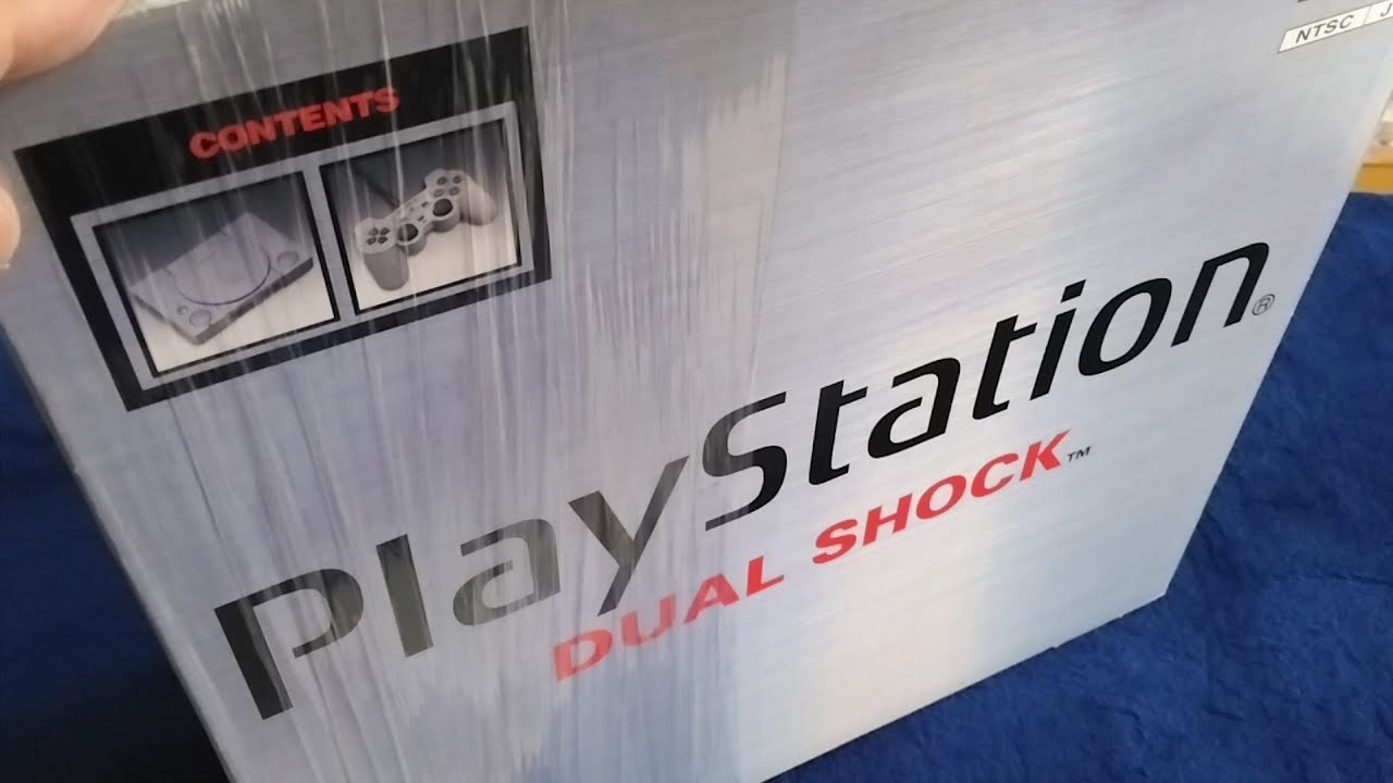 初代プレステ本体の開封