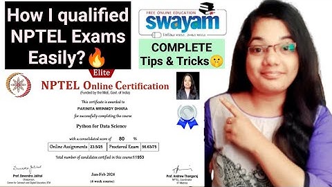 My NPTEL Experience of 80%🔥 MUST WATCH BEFORE EXAM -how to get good marks in nptel exam Hindi #nptel