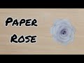 Hey guys this is a tutorial video of easy origami  paper rose tutorial