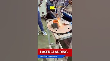 Laser Cladding 3D Metal Printing with Industrial Robots