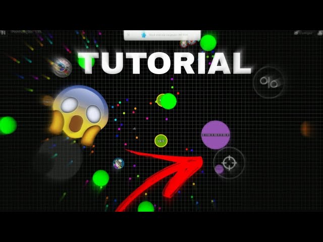 Here's a concept I made of what bigger buttons in Agar.io mobile would look  like : r/Agario