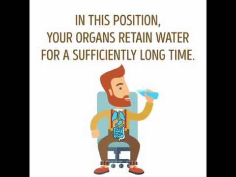 Inspiration | health | Hidup Sehat | Cara Benar Minum Sambil Duduk - YouTube