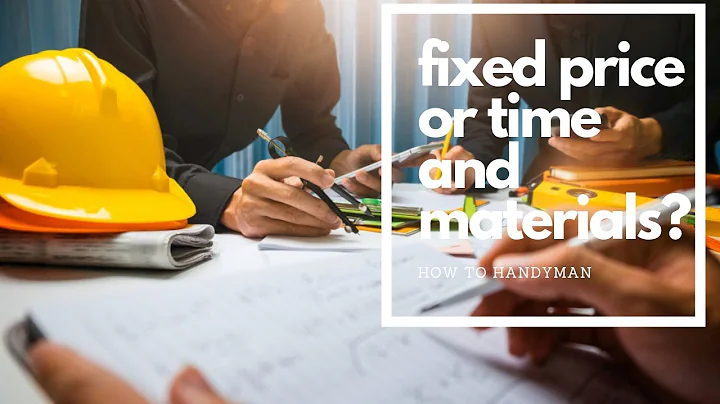 How to choose between a fixed price or time and materials contract for building