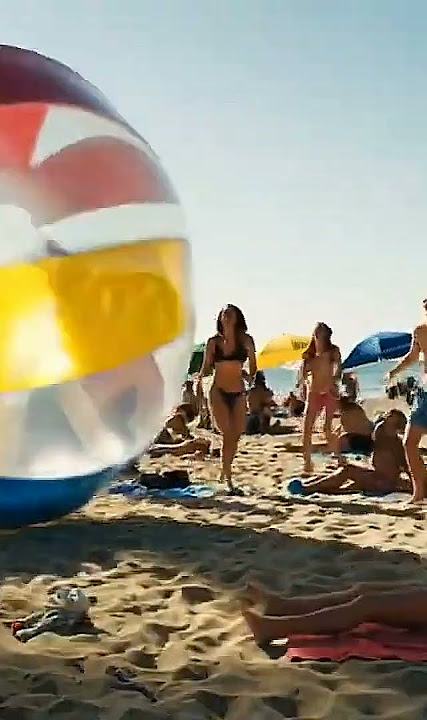 AI giant runaway beachball inflatable pooltoy
