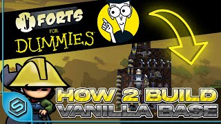 [Tutorial] Basic build for Vanilla bases + in base Howitzer!! - Forts RTS screenshot 1