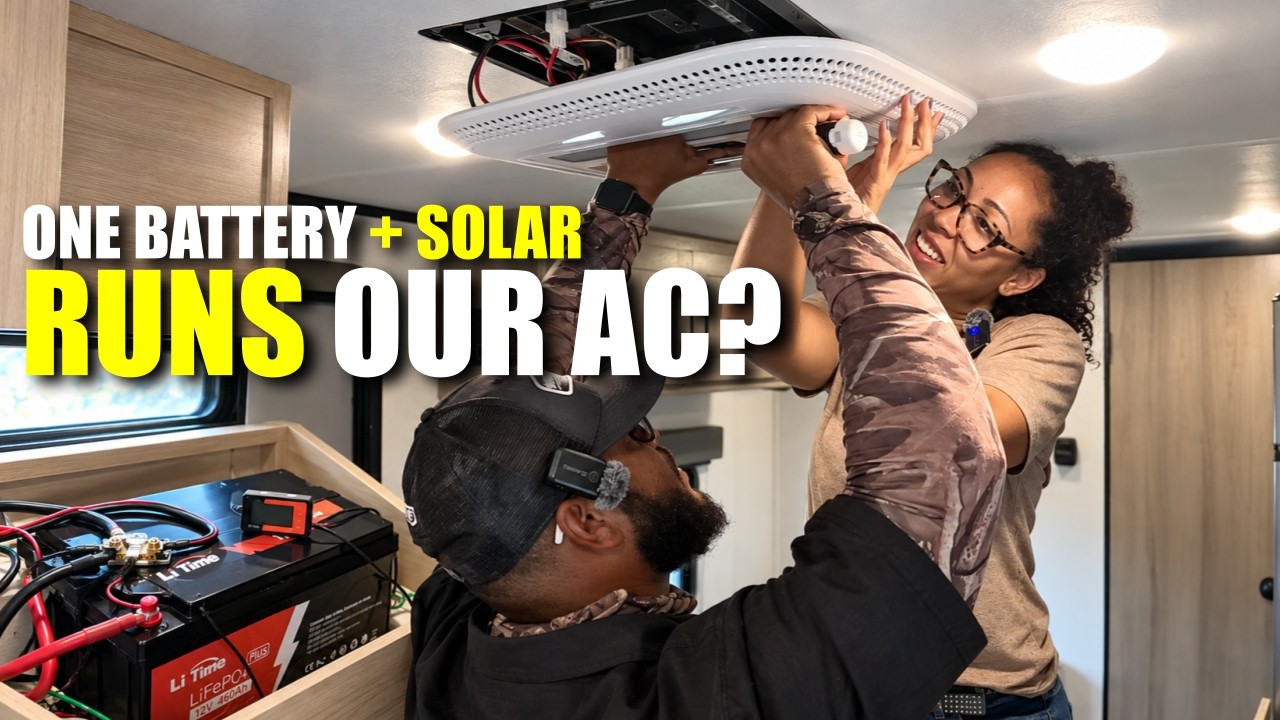 Can You Run Your RV AC Off One Battery?