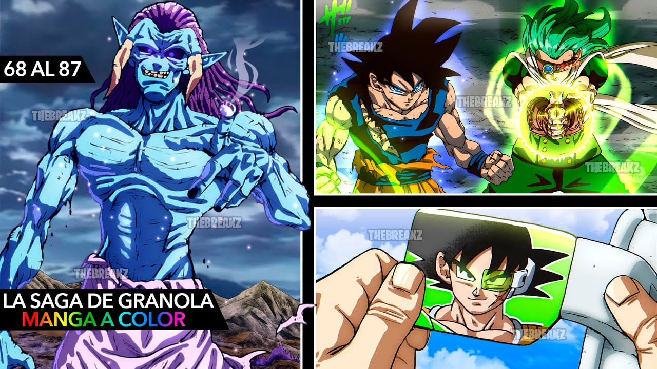 Dragon Ball Super: LA SAGA DE GRANOLA (Manga a Color)