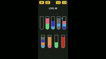 Water Sort Puzzle || Level 60 || Walkthrough  IOS   Android