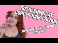 KEEPING COPPER HAIR BRIGHT! Reviewing Crazy Colour in Coral Red on my wavy/curly hair