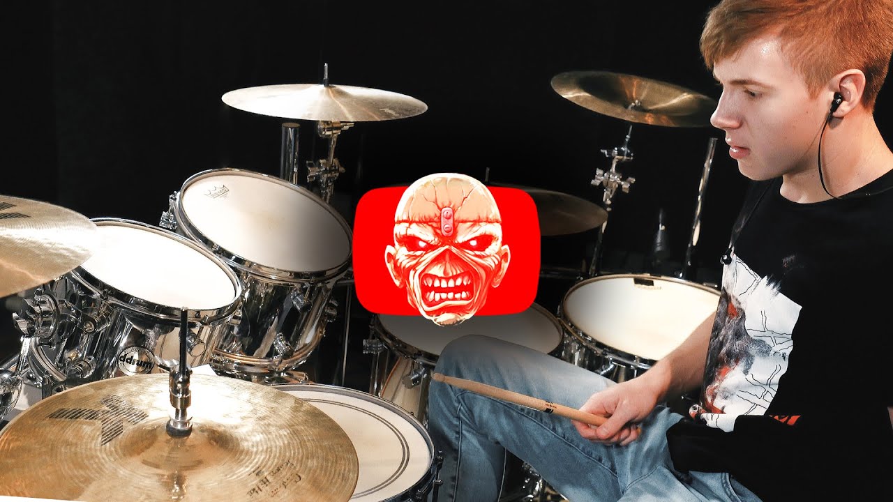Calling all Troopers, Up The Irons! (Drum Cover)