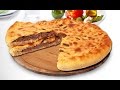 Осетинский пирог с мясом/Ossetian meat pie