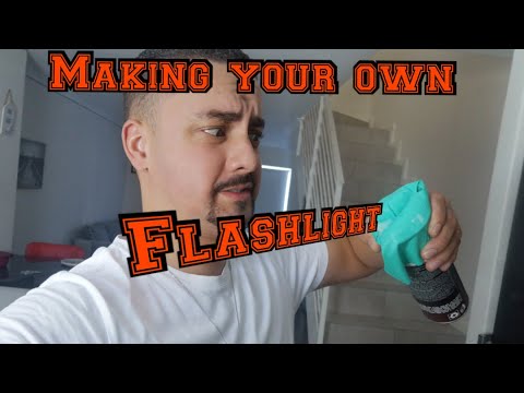 Video: How To Make A Homemade Flashlight