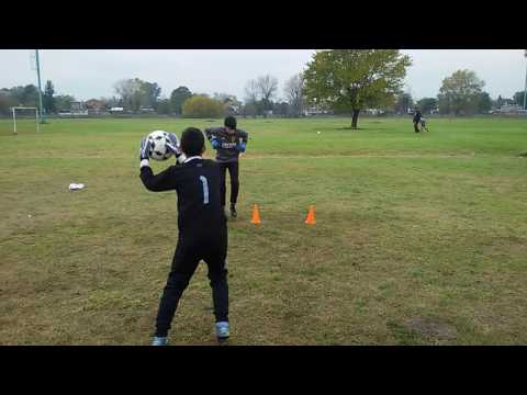 entrenamiento de arqueros, profe marcelo hoflaerti.