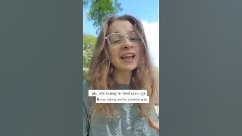 Intuitive Eating With Sugar Cravings  #adhd