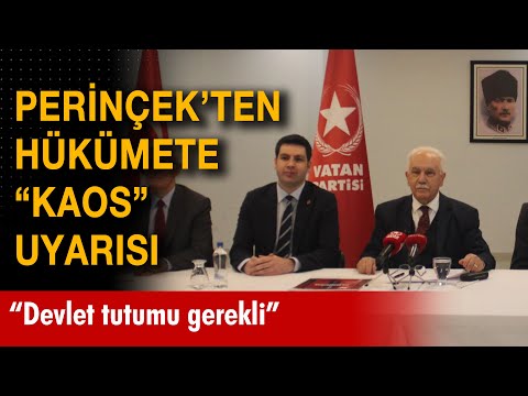 Doğu Perinçek'ten hükümete