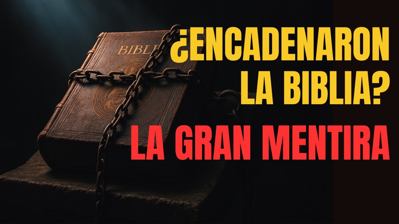 🔥 ¿La Iglesia prohibía la Biblia? La VERDAD sobre las Biblias encadenadas que no te contaron