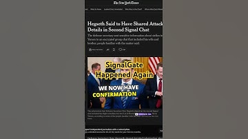#SignalGate proves it wasn’t a fluke — it’s standard opsec failure.#Cybersecurity #Infosec