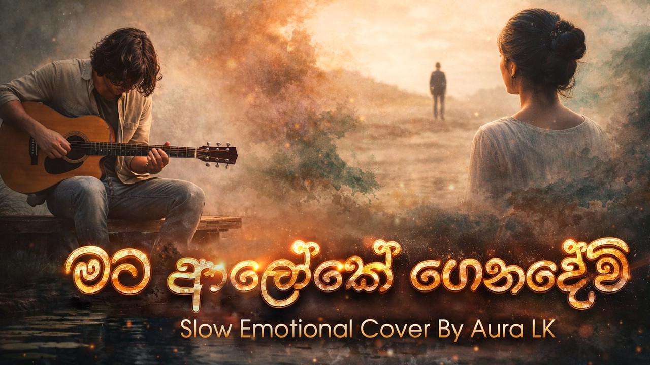 Mata aloke Genadevi - මට ආලෝකේ ගෙනදේවි - Latha Walpola - Emotional Slow Cover by AuraLK
