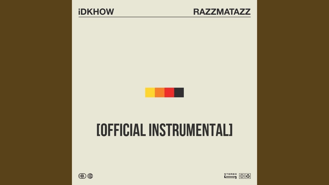 IDKHOW - Razzmatazz [Official Instrumental/Karaoke] - YouTube