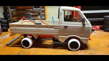 WPL D12 3D Printed Frame update