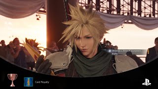 FINAL FANTASY VII REBIRTH - Winning the SHINRA-8 Queens Blood Tournament (Card Royalty Trophy)