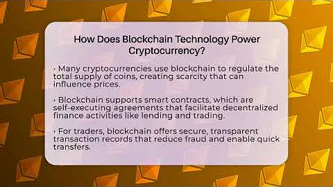 How Does Blockchain Technology Power Cryptocurrency? - Crypto Trading Strategists