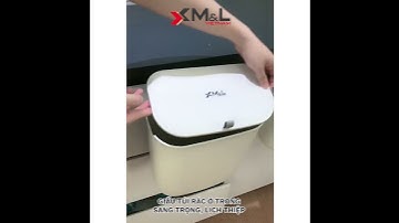 Thùng rác treo tủ bếp có nắp đậy thông minh 7L - 9L M&L 546 - Sang trọng, thông minh và tiện ích