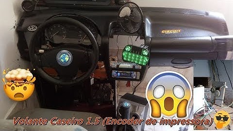 Volante Caseiro 1.5 (Encoder de impressora)