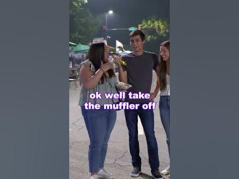 Take the muffler off to make it quiet - YouTube
