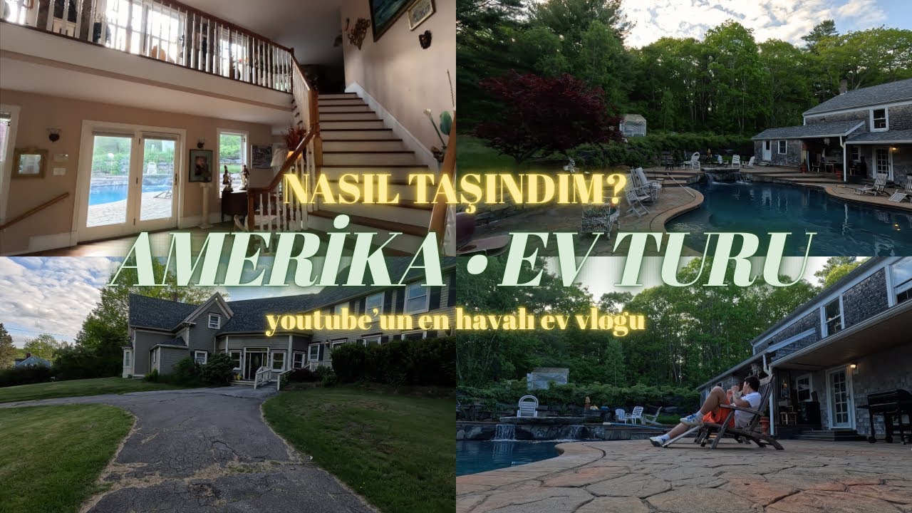 ÇOK BEKLENEN EV VLOGU! | Havuzlu malikane? | 🇺🇸