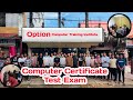 Computer Training | Certificate Exam | Test Exam | Computer | Exam | Option Trainer