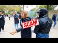 ⚠️ Avoid these scammers in Paris! ⚠️ #scam #scammer #scams #paris #scammers