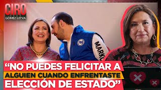 Marko Cortés se enojó con Xóchitl Gálvez por aceptar triunfo de Claudia Sheinbaum | Ciro