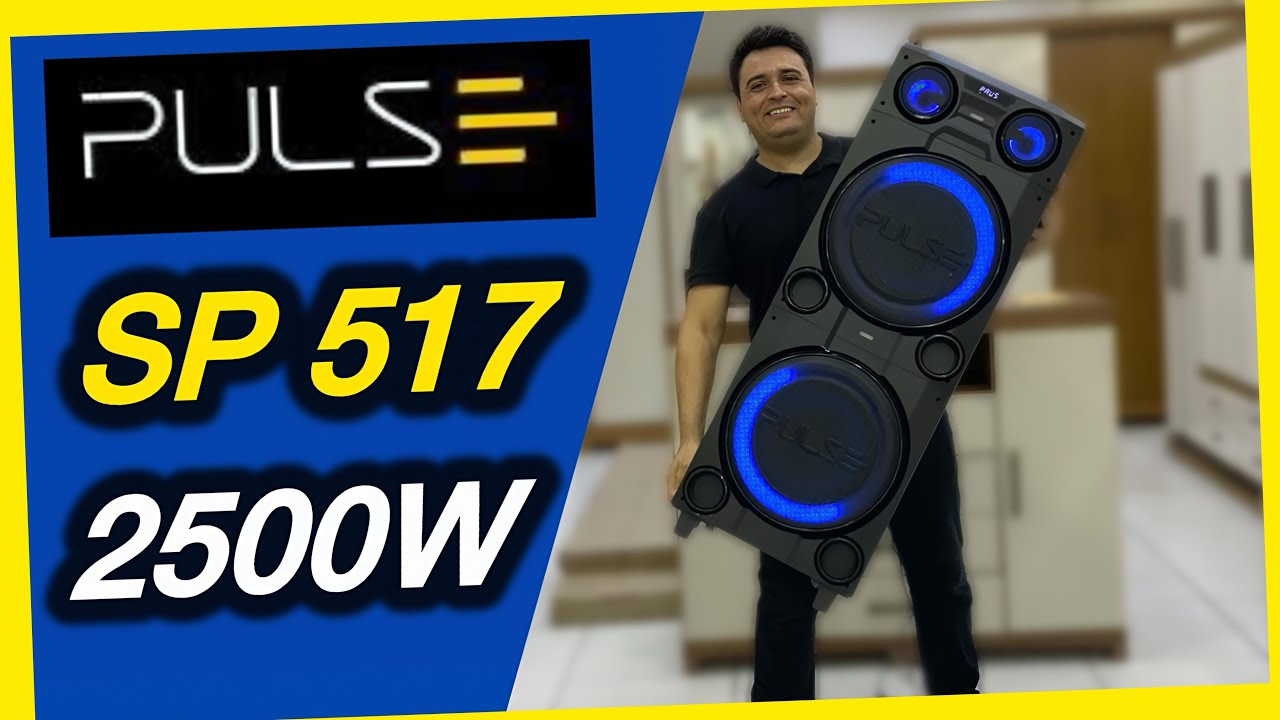 TORRE DE SOM PULSE SP 517 2500W VALE A PENA O INVESTIMENTO ? Quais são os seus pontos POSITIVOS ? 