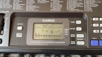 Casio CTK-720 Demo