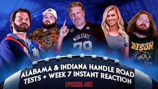 ALABAMA & INDIANA HANDLE ROAD TESTS   WEEK 7 INSTANT REACTION