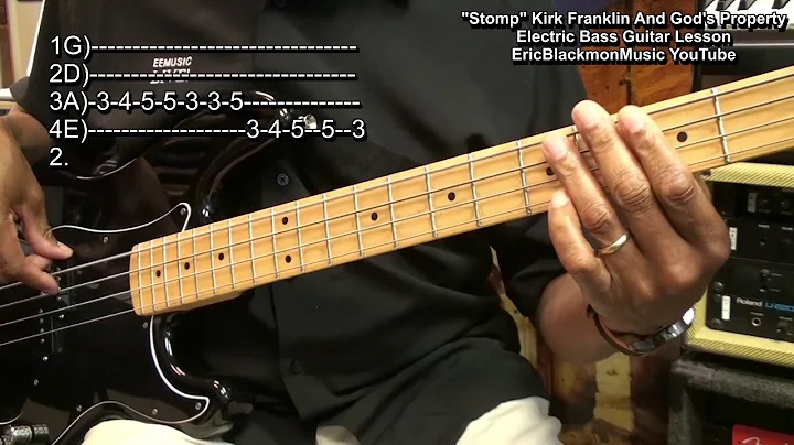 STOMP Kirk Franklin & God's Property Bass Guitar L...