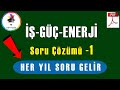 İş Güç Enerji -5 Soru Çözümü | PDF | TYT Fizik