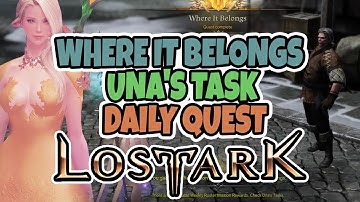 Where it Belongs - Una