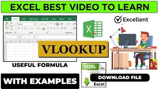 How to Use Vlookup in Excel | How to Create a VLOOKUP | How to Use Functions in Excel | 2024