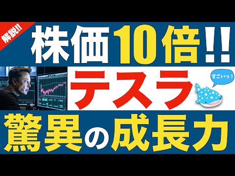 【過去3年で株価10倍達成したテスラの驚異的な成長力!!】2020年Q2と2023年Q2の業績22項目を徹底比較！