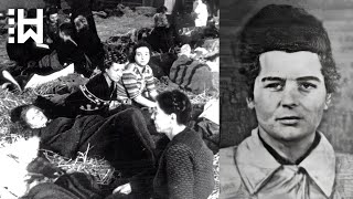 Execution of Female Nazi guard - She whipped old women & children & then killed them: Elsa Ehrich