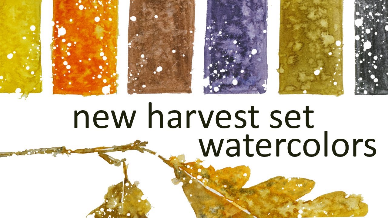 Прекрасные осенние краски сочетаются с новым набором «Урожай» от Da Vinci