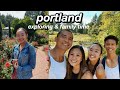 PORTLAND VLOG PT. 2 | exploring & family time! Nicole Laeno
