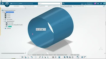 Swept Surfaces Using a Circular Profile Two guides and a radius Part 1
