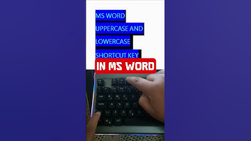 switch between upercase, lowercase, sentencecase In ms word shortcut key|#computer #mswordtutorial