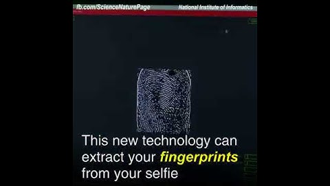 The is how hackers steal your Fingerprint .