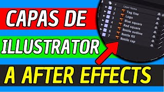 Como Importar Un Archivo De Illustrator A After Effects Con Capas 2026 (Facil)