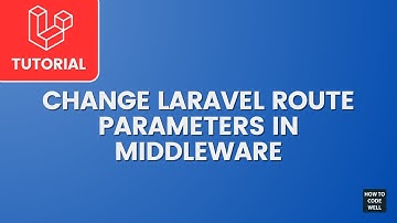 How to change Laravel route parameters in middleware