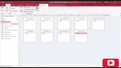 Belajar Dasar Microsoft Access [membuat Rancangan Database Aplikasi Payroll (pengajian)]